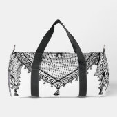Sac De Sport Keffiyeh Écharpe palestinienne tissu traditionnel (Verso)