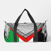 Sac De Sport Keffiyeh Écharpe palestinienne tissu traditionnel (Recto)