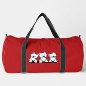 Sac De Sport KiniArt Westie Trio (Recto)