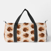 Sac De Sport Labrador Retriever Peinture Chocolat Lab Chien Art (Recto)