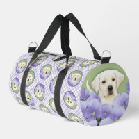 Labrador Retriever Puppy Peinture Chien Jaune Art
