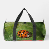 Sac De Sport Ladybug Close Up Personnalisé (Verso)