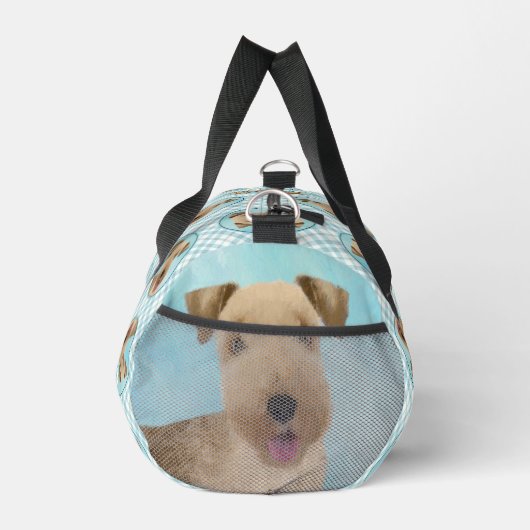 Sac De Sport Lakeland Terrier Peinture Cute Original Chien Art (Droite)