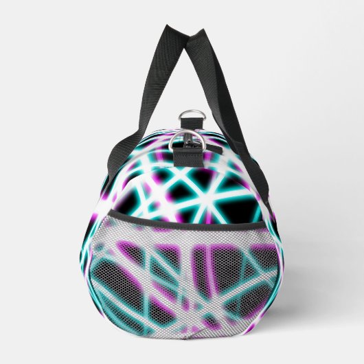 Sac De Sport Lasers néon sur noir (Droite)