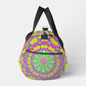 Sac De Sport Lavande funky, Lime Green & Yellow Motif (Droite)