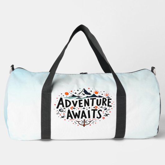 Sac De Sport L'aventure vous attend (Recto)