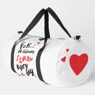 Sac De Sport Le 14 février dernier, je t'aime tous les jours