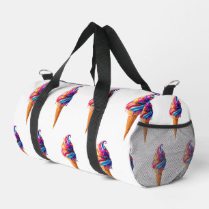 Sac De Sport Le cône de glace classique de SlipperyJoe's vibran
