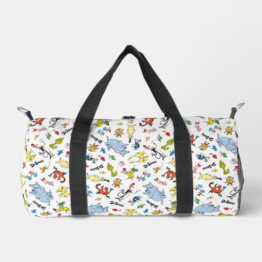 Sac De Sport Le monde de Dr Seuss Pattern (Recto)