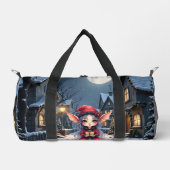 Sac De Sport Le Petit Messager de Noël. (Recto)