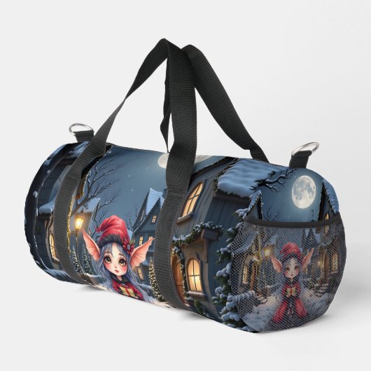 Sac De Sport Le Petit Messager de Noël. (Coin droit)