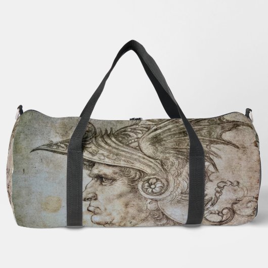 Sac De Sport Leonardo’s Helmeted Warrior  (Recto)