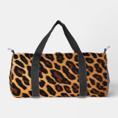 Sac De Sport Leopard Chat Poster de animal Collection moderne (Recto)