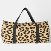 Sac De Sport Leopard en cuir Imprimer Motif Monogramme (Recto)