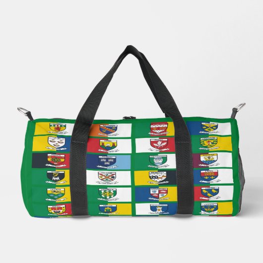 Sac De Sport Les 32 crêtes et couleurs du comté d'Irlande (Recto)