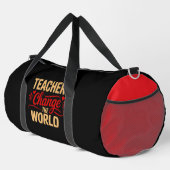 Sac De Sport Les enseignants changent le monde (Coin droit)