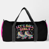 Sac De Sport Let's Roll Girls Roller Skates (Recto)