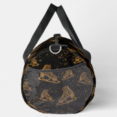 SAC DE SPORT LÉVRIER AFGHAN OR (Droite)