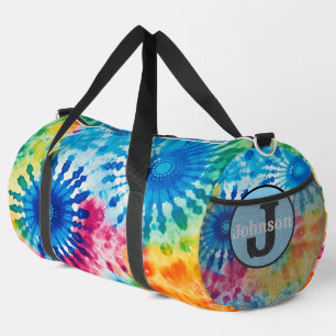Sac De Sport Lien arc-en-ciel personnalisé avec monogramme
