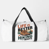Sac De Sport Life Better In Hiking Boots (Recto)