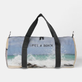 Sac De Sport Life's A Beach Small Duffle Bag (Verso)