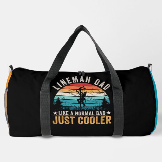 Sac De Sport Lineman Dad Cooler Sunset (Verso)