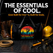 Sac De Sport Lineman Dad Like Normal Just Cooler