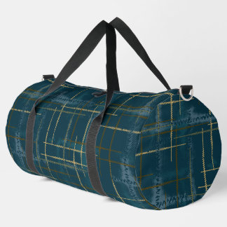 Sac De Sport L'intersection de lignes et de formes crée une tex