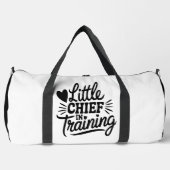 Sac De Sport  Little Chief In Training White (Recto)
