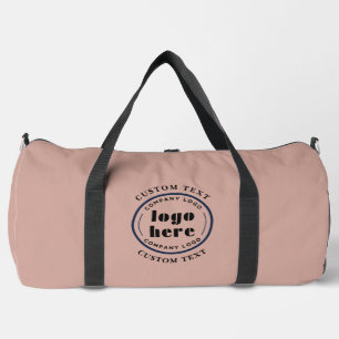 Sac De Sport Logo de la société Dusty Pink Entreprise Promotion
