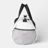 Sac De Sport Logo d'entreprise blanc (Droite)