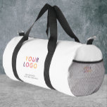 Sac De Sport Logo d'entreprise blanc<br><div class="desc">Élevez votre jeu de remise en forme avec ce sac de gymnase et duffel élégant et personnalisé, conçu pour combiner fonctionnalité avec une touche d'individualité. Avec l'option d'ajouter votre logo ou votre image, ce sac vous permet de présenter votre style ou marque unique tout en restant organisé et prêt à...</div>