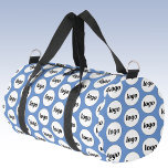 Sac De Sport Logo Motif Promotionnel Business Blue<br><div class="desc">Ajoutez votre propre logo à ce design. Minimaliste et professionnel. Idéal pour un produit promotionnel pour vos employés,  employés,  clients et clients. Idéal pour les salons,  les voyages,  les événements d'entreprise ou sportifs et les cadeaux. Pour les autres versions,  consultez la collection.</div>