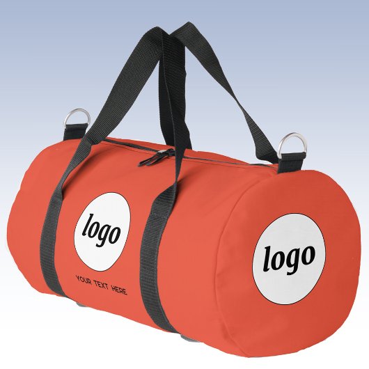 Sac De Sport Logo Texte promotionnel Business Orange