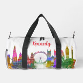 Sac De Sport Londres Skyline - Rainbow (Verso)