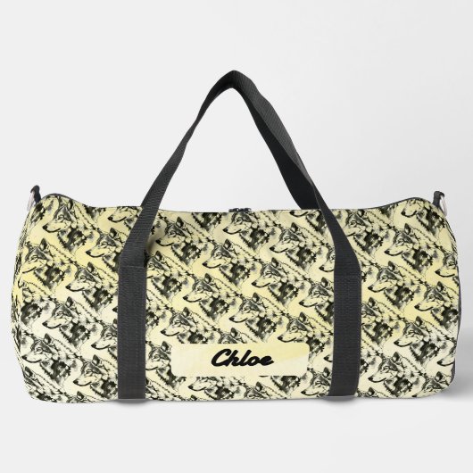 Sac De Sport Loup (Recto)