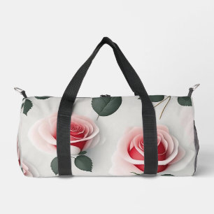 Sac De Sport Love Vintage Popular Rose Collection