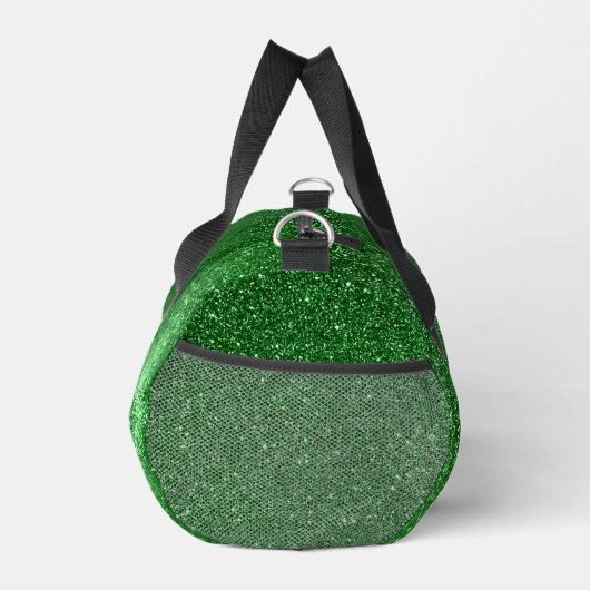 Sac De Sport Lucky Emerald Green Parties scintillant Logo d'aff (Droite)