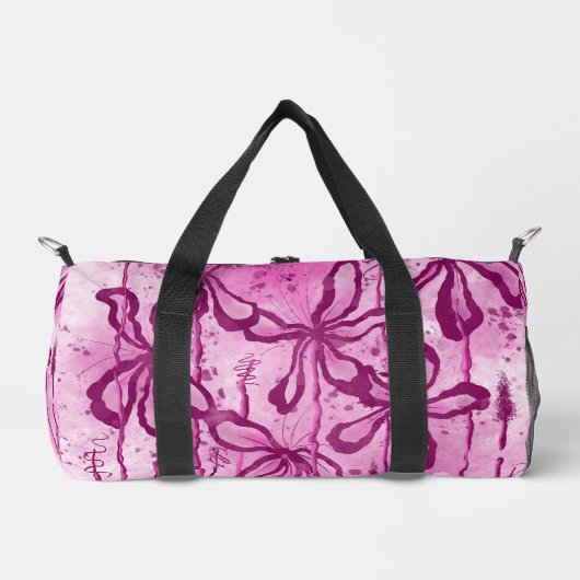 Sac De Sport Lys encastrés - Rose (Recto)