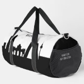 Sac De Sport Madrid Landmarks nom personnalisé (Coin droit)