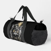 Sac De Sport Magnifique chat Steampunk  (Coin droit)