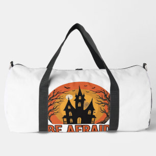 Sac De Sport Maison hantée Sois effrayé Design Halloween vintag