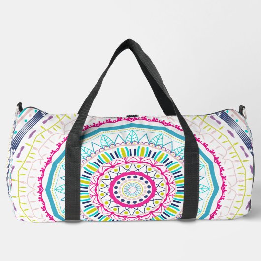 Sac De Sport mandala coloré (Recto)