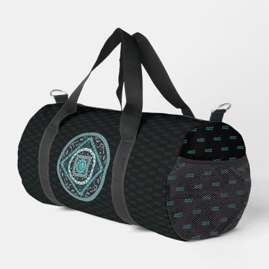 Sac De Sport Mandala du Verseau (Coin droit)