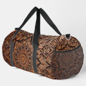 Sac De Sport Mandala Marron (Coin droit)