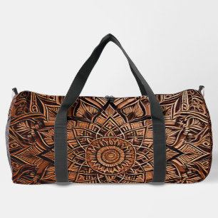 Sac De Sport Mandala Marron