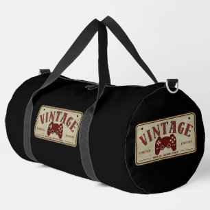 Sac De Sport Manette Vintage Édition Limitée Pièces d'Origine