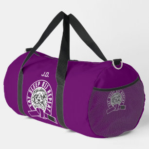 Sac De Sport Manger Sleep BJJ Repeat - Ceinture violette "Perso