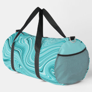 Sac De Sport Marbre turquoise moderne