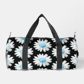 Sac De Sport Marguerites à points bleus (Verso)